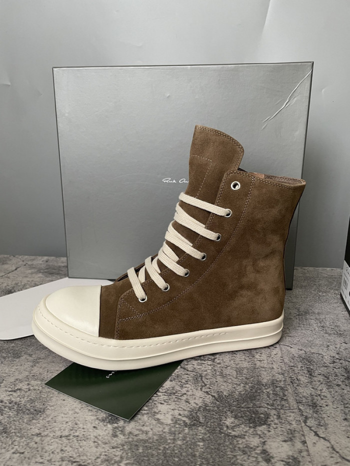 RICK OWENS SNEAKER (SUEDE)