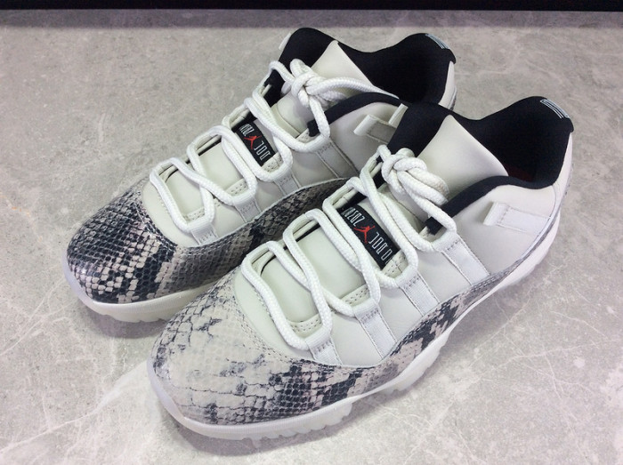 jordan 11 retro low snake light bone cd6846-002