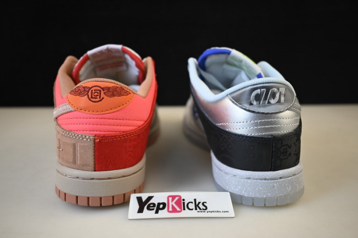 nike dunk low sp what the clot fn0316-999