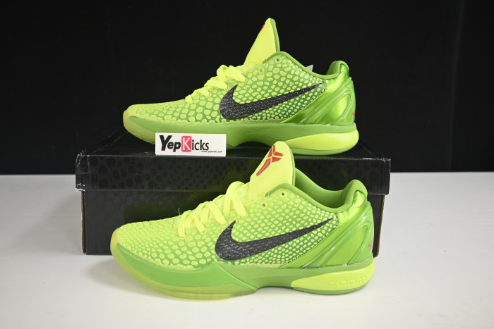 nike kobe 6 grinch cw2190-300
