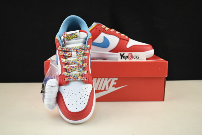 nike dunk low lebron james fruity pebbles dh8009-600