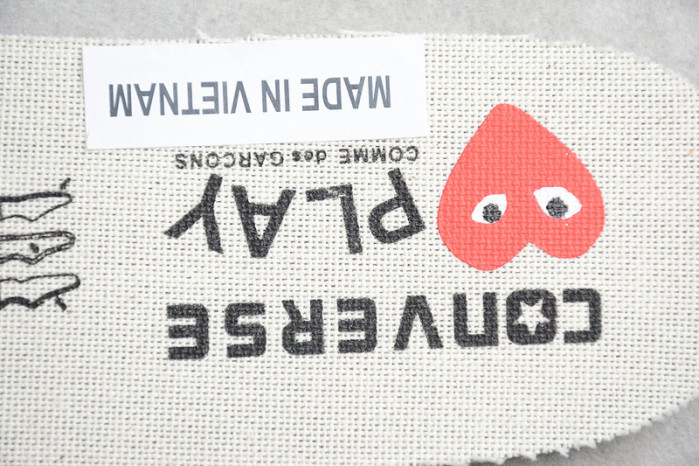 converse chuck taylor all-star 70s hi comme des garcons play black 150204c