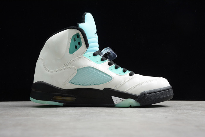 air jordan 5 island green cn2932 100