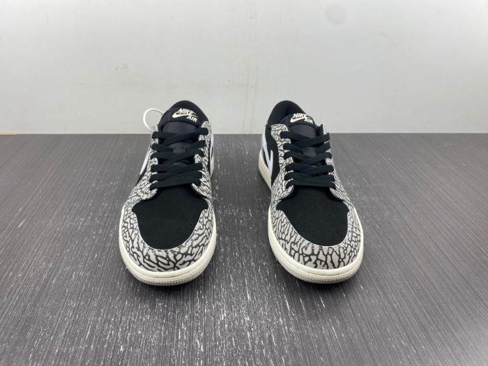 air jordan 1 retro low og black cement cz0790-001