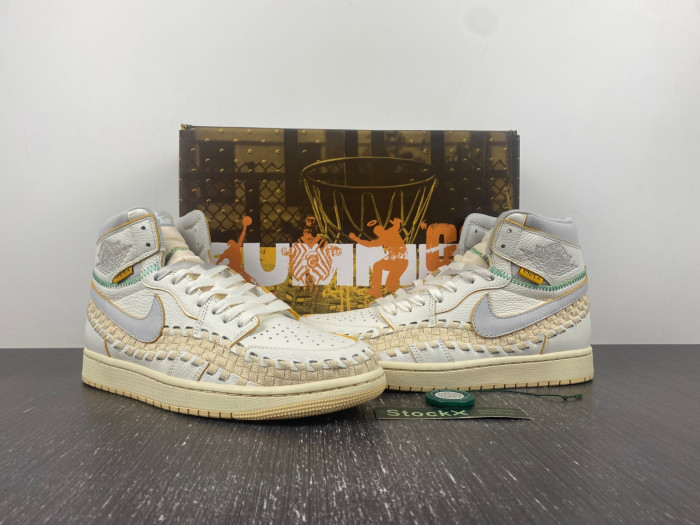 union x air jordan 1 high og “woven” fd2565-100