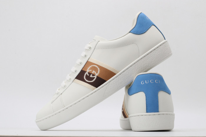 G*u*i ACE EMBROIDERED LOW-TOP SNEAKER E2325