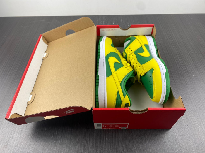 nike dunk low reverse brazil dv0833-300