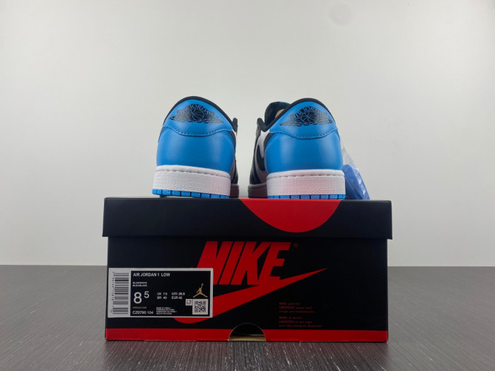 air jordan 1 retro low og unc cz0790-104