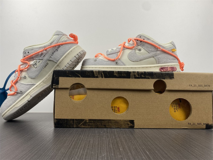 nike dunk low ow lot 19 dj0950-119