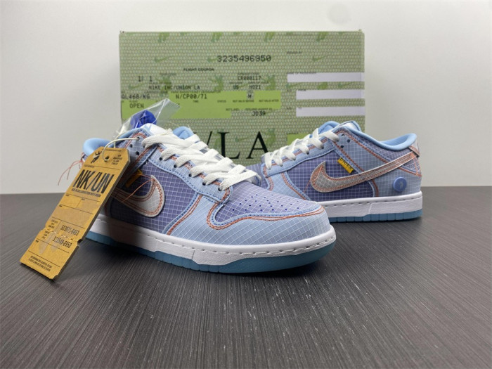 union la x nike dunk low dj9649-400