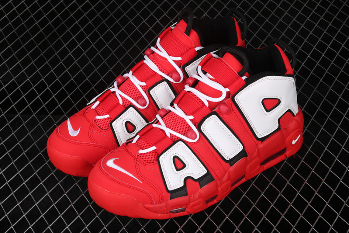 air more uptempo university red black white (gs) cd9402 -600