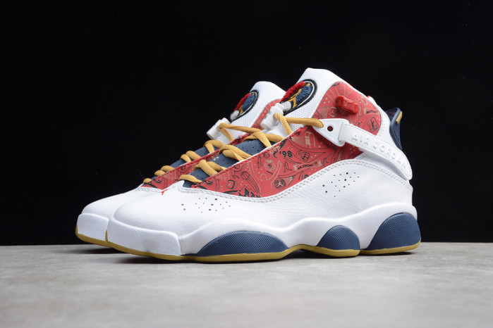 air jordan 6 rings championship pack white red 322992-163