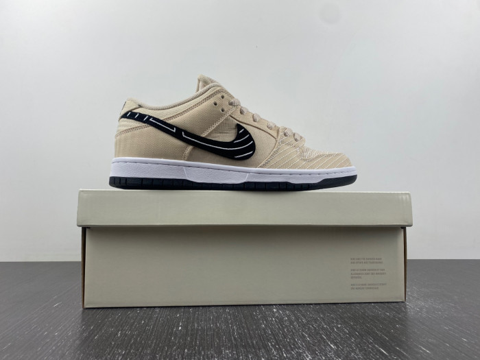 nike sb dunk low albino & preto fd2627-200