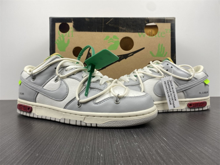 ow x nike dunk lot 25 dm1602-121