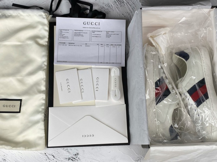 g*u*i ace embroidered low-top sneaker e2275