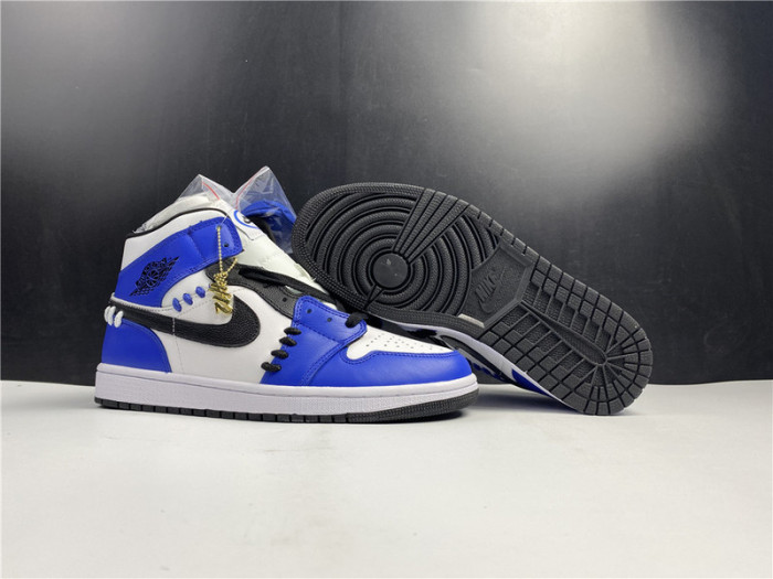 air jordan 1 mid se “game royal” cv0152-401