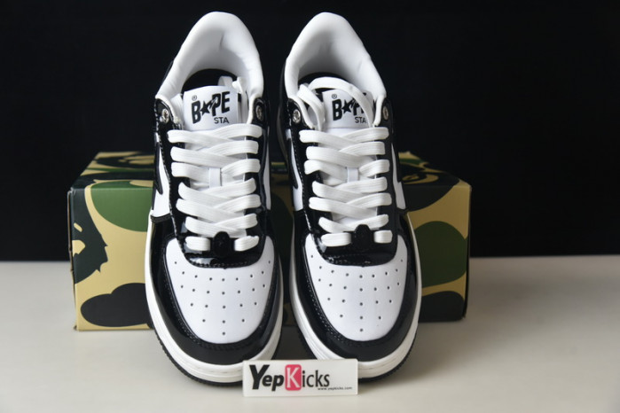 a bathing ape bape sta low black b027