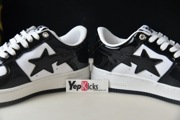a bathing ape bape sta low black b027