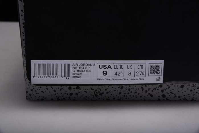 AIR​ JORDAN 5 X​ OW 3M CT8480-105