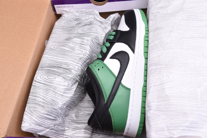 nike sb dunk low “classic green” bq6817-302