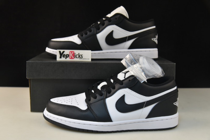 air jordan 1 low black white dc0774-101