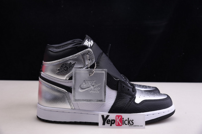 air jordan 1 retro high silver toe cd0461-001