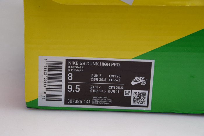 nike dunk high sb 307385-141