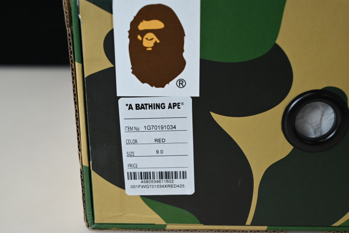 a bathing ape bape sta low brown b028