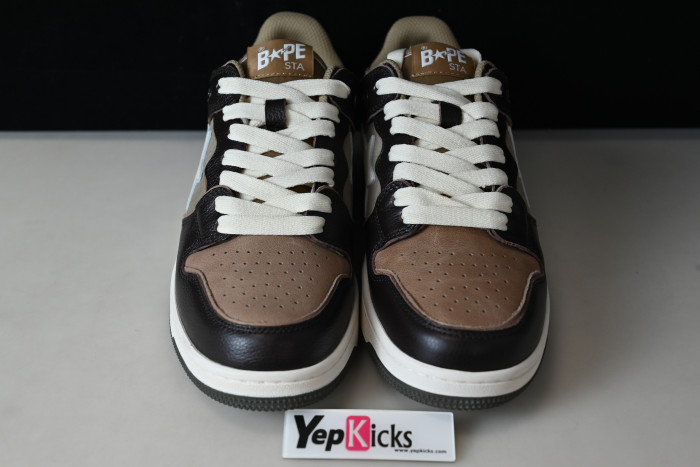 a bathing ape bape sta low brown b028