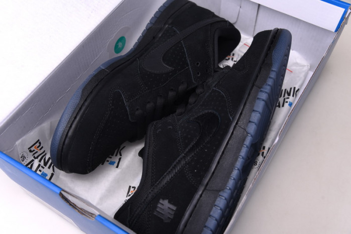 nike dunk low sp undefeated 5 on it black do9329-001