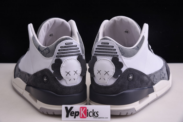 air jordan 3 kaws companion grey ck9246-211