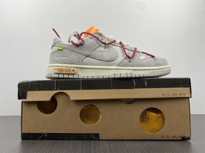 nike dunk low ow lot 35 dj0950-114