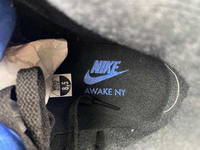 Awake NY x Air Jordan 5 Black Racer Blue DV4982-004
