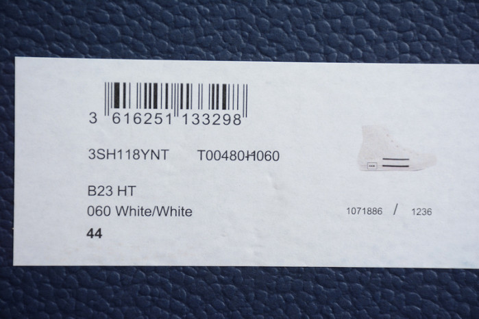 D*0r B23 OBLIQUE HIGH TOP SNEAKER 3SH118YNT1