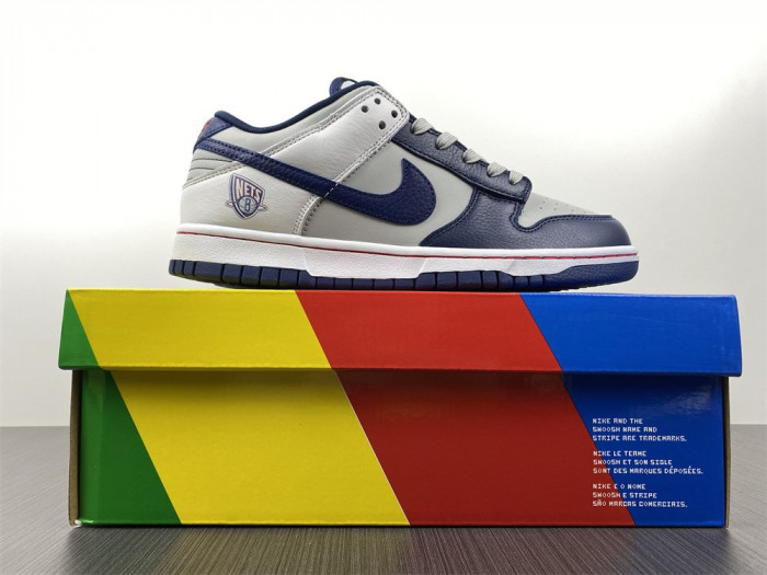 nike dunk low nba 75th anniversary brooklyn nets dd3363-001