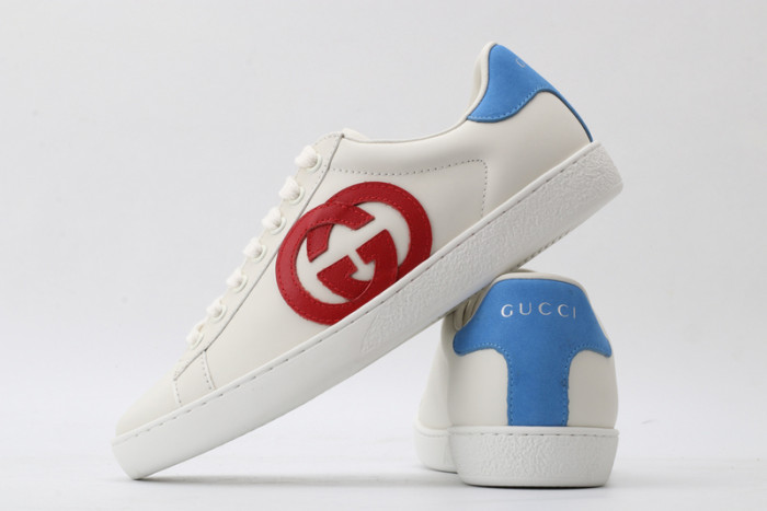 g*u*i ace embroidered low-top sneaker e2334