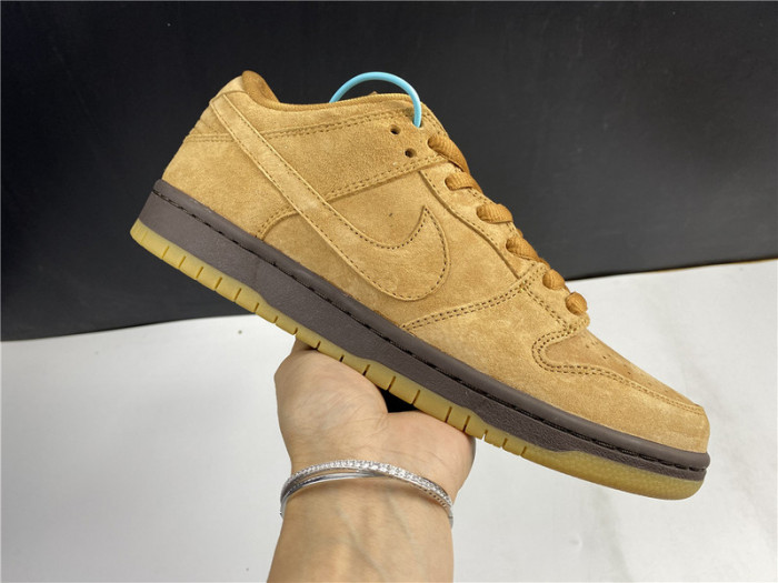 nike sb dunk low pro “wheat mocha bq6817-204