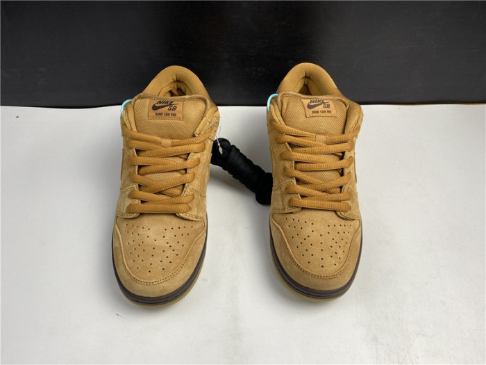 nike sb dunk low pro “wheat mocha bq6817-204
