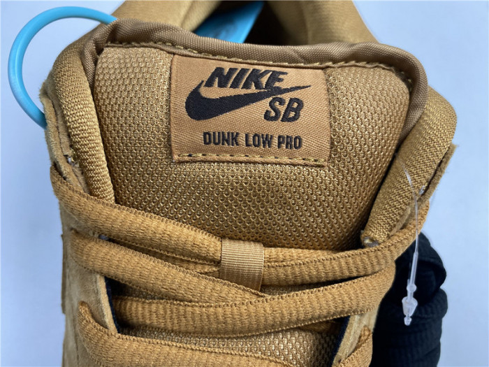 nike sb dunk low pro “wheat mocha bq6817-204