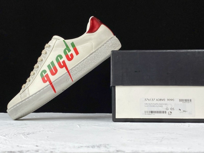 G*u*i LOW-TOP SNEAKER WHITE E1247