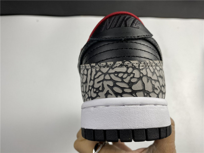 S*p*e × Nike SB Dunk Low “Black Cement 304292-131