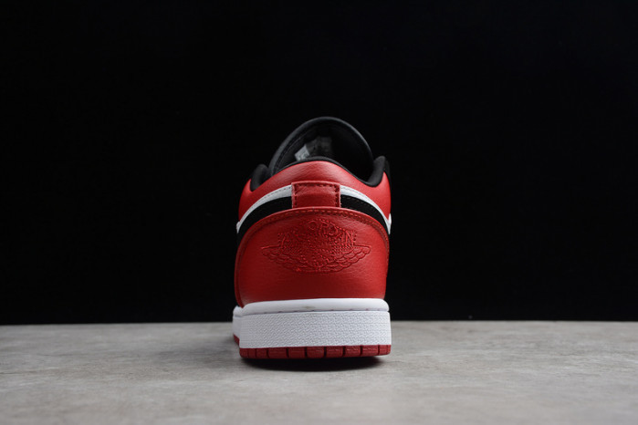 jordan 1 low black toe 553558-116
