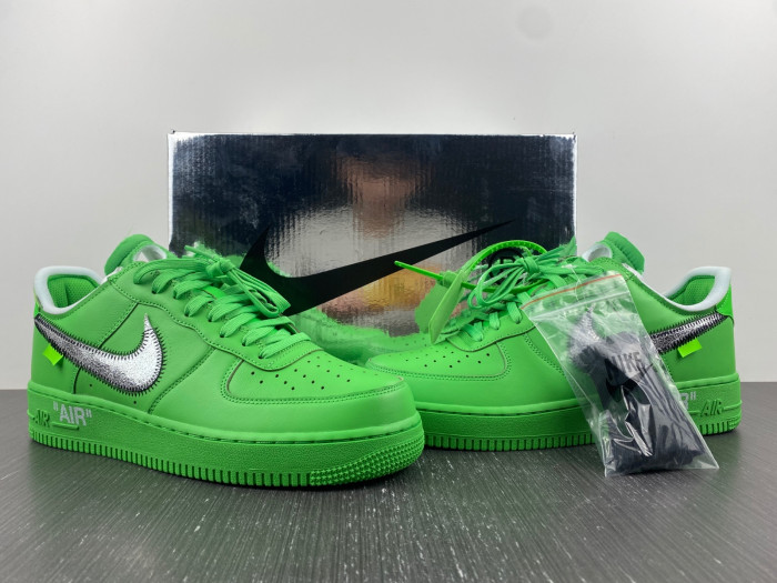 nike air force 1 ow light green spark dx1419-300