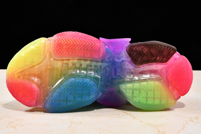 Ba*len*cia*ga triple s trainers clear sole trainer w09o5 8124