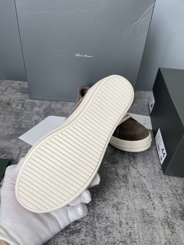RICK OWENS SNEAKER (SUEDE)