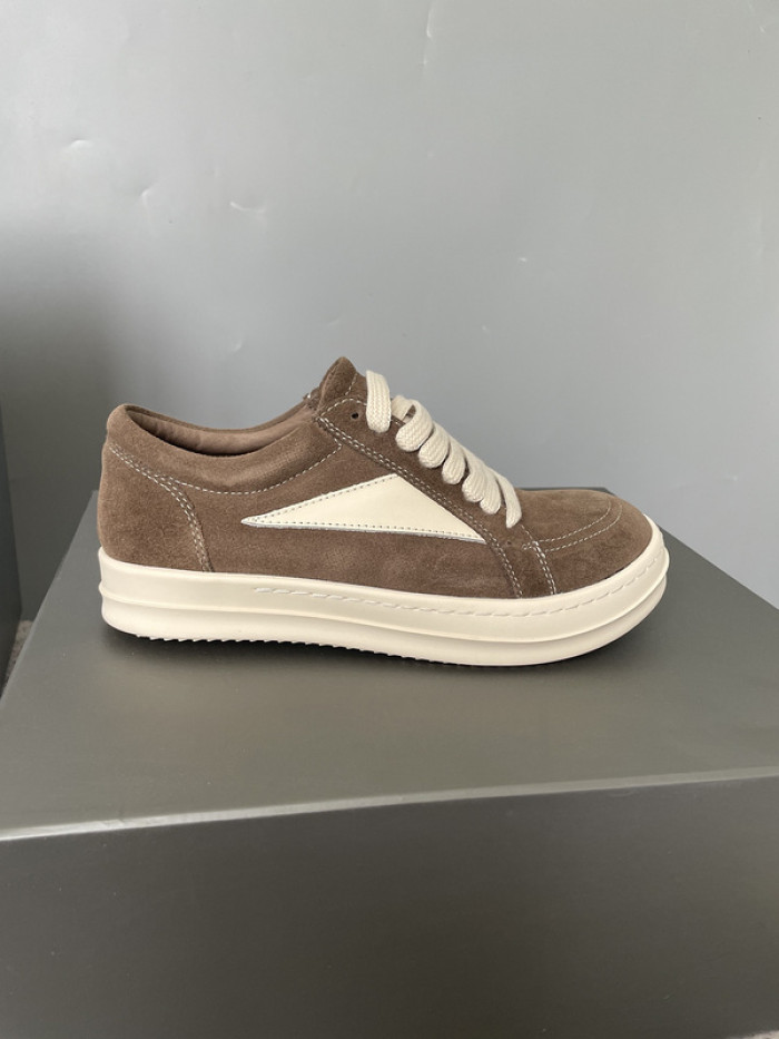 RICK OWENS SNEAKER (SUEDE)