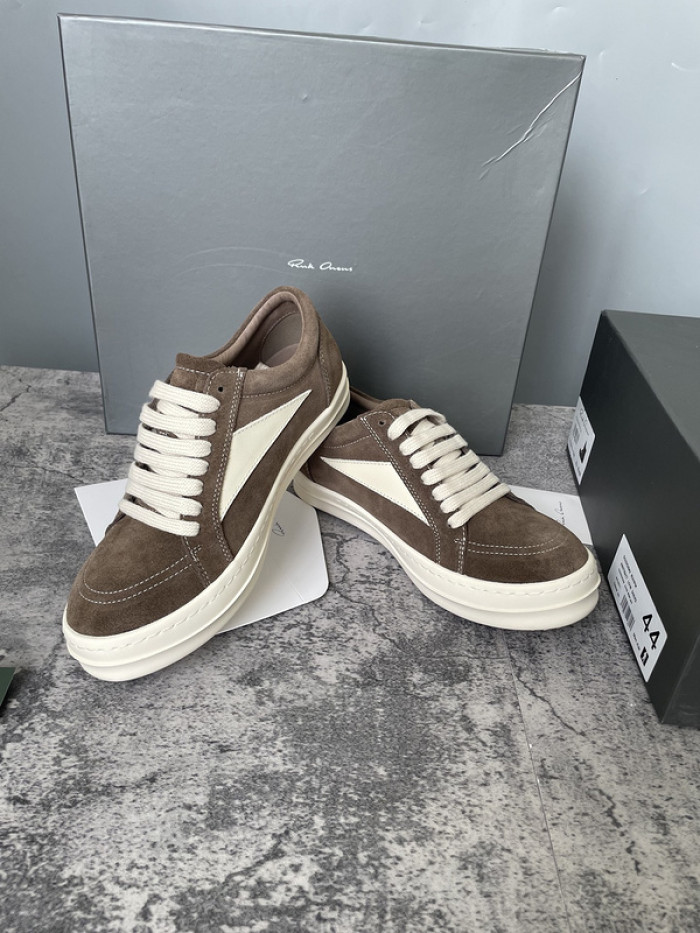 RICK OWENS SNEAKER (SUEDE)