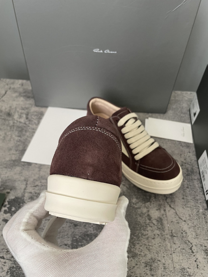 RICK OWENS SNEAKER (SUEDE)