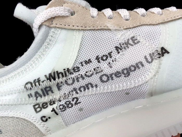 ow nike air force 1 low white ao4606 -100