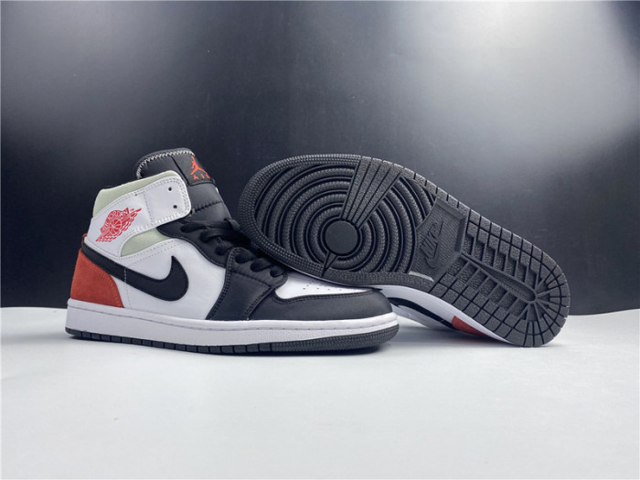 air jordan 1 mid se union black toe 852542-100